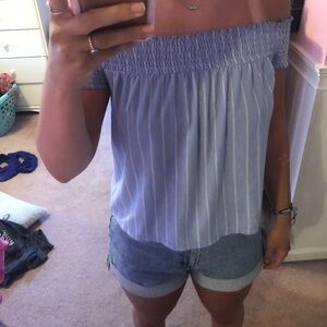 American Eagle off the shoulder top